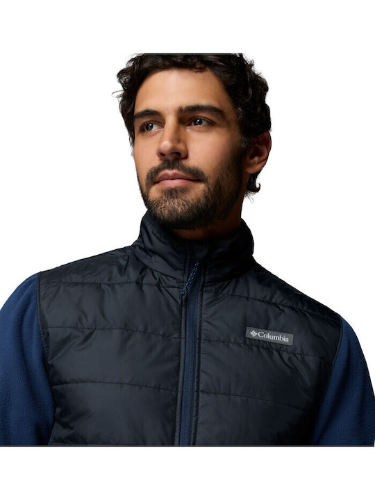 Basin Butte Men's Fleece Jacket Collegiate Navy Black