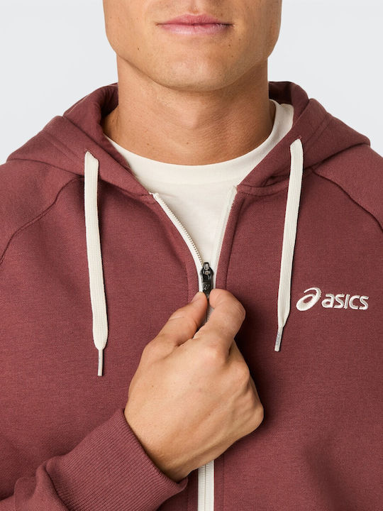 Men's Fleece Jacket Fleece Red