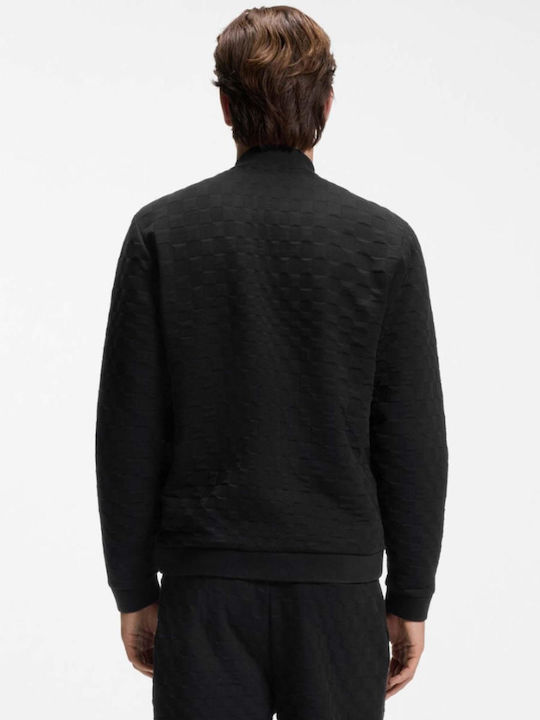 Herren Fleecejacke Schwarz