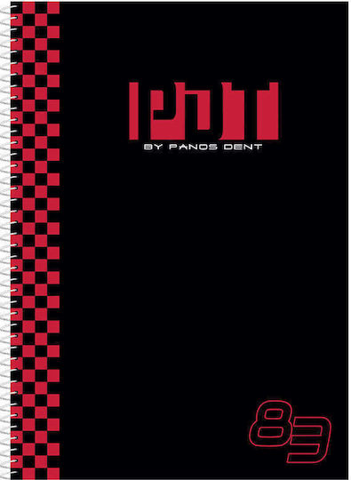 CHartini Poli Spiral Ruled Notebook A4 2 Subjects Panos Dent HP.BTS.00072