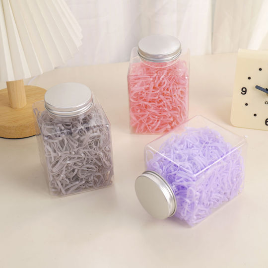Hair Scrunchies – Disposable Large Square Container