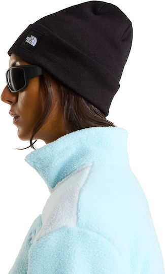 Dock Worker Recycled Beanie Căciulă Pentru Bărbați Tricotată în Culoare Neagră