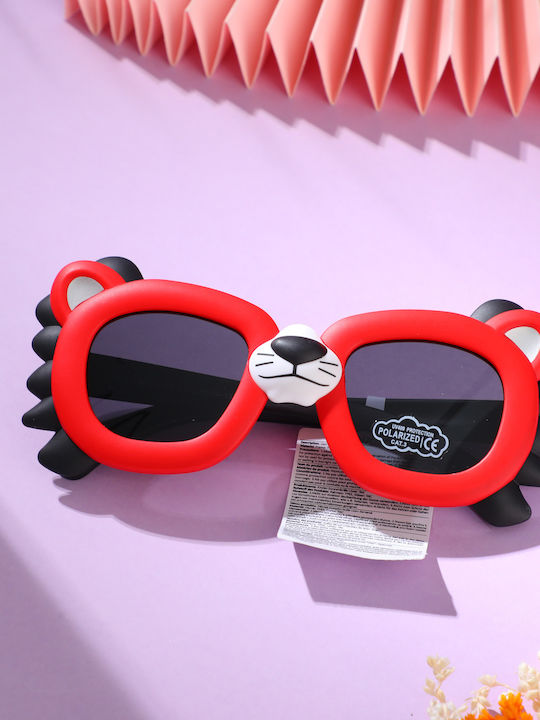 Kids Sunglasses Animals Red