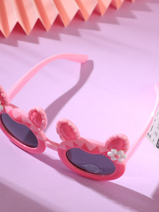 Kids Sunglasses Animals Pink