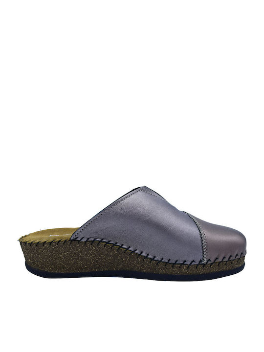 Anatomic Leather Women's Winter Slippers Gold