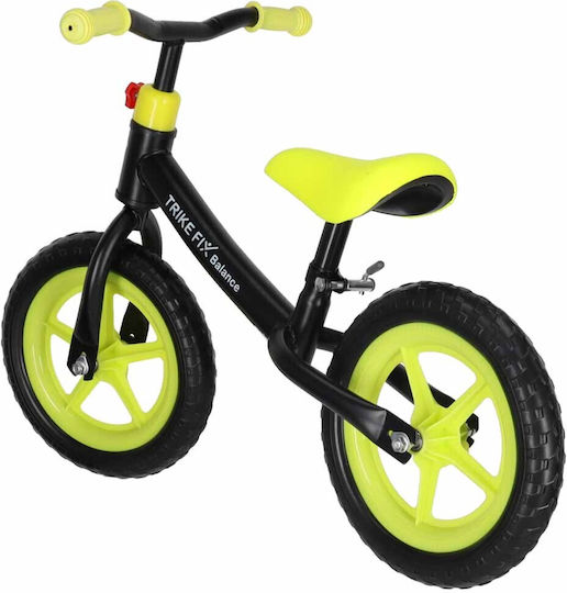 ikonka Children's Balance Bike Black