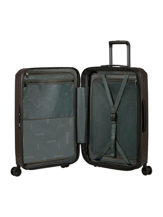 Samsonite Spinner Valiză de călătorie Medie Dură Maro Înălțime 69 cm