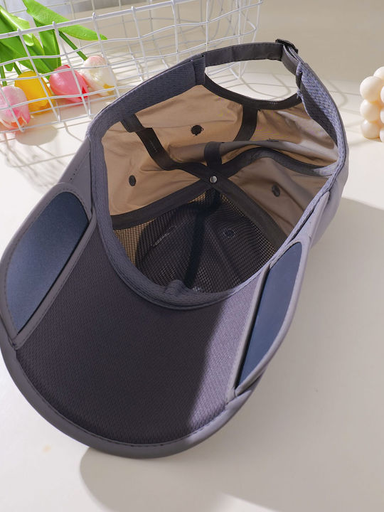 Baseball Cap Visor Embroidery – Charcoal Quick Drying