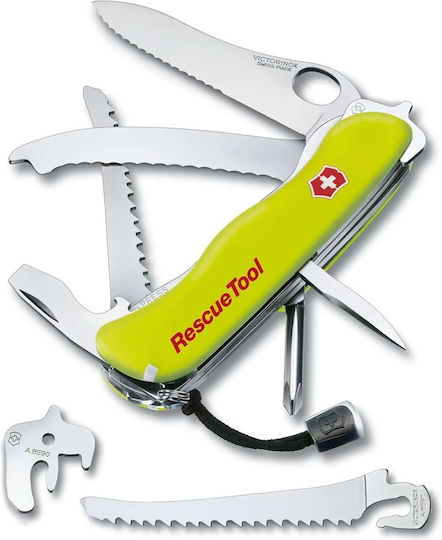 Victorinox Швейцарско армейско ножче 13 инструмента Жълт