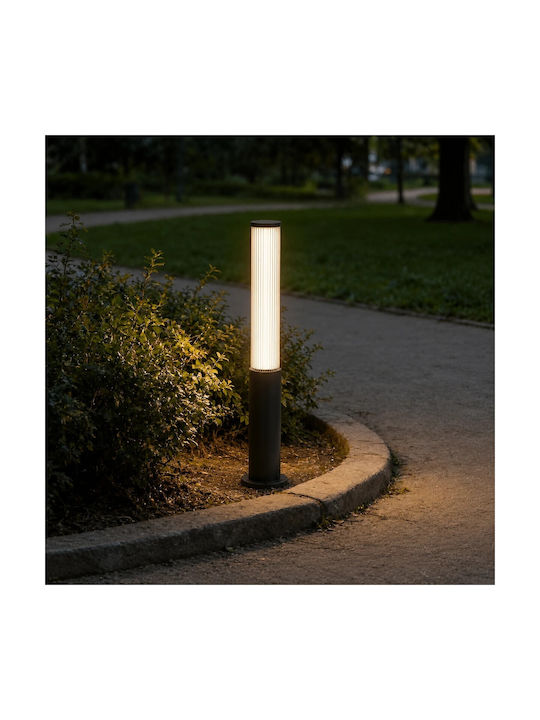 GloboStar Outdoor Small Post LED Floor Lamp 15W With Warm White Light IP65 White
