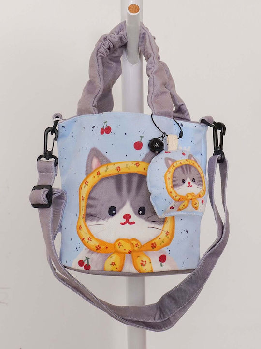 Kids Shoulder Bag Blue