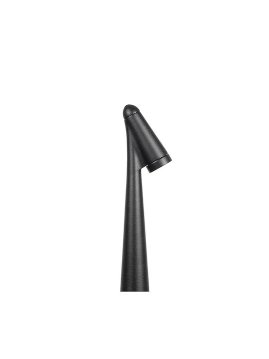 GloboStar Външна Стояща Лампа Малък Пост LED 3W с Топло Бяла Светлина IP65 Бяла