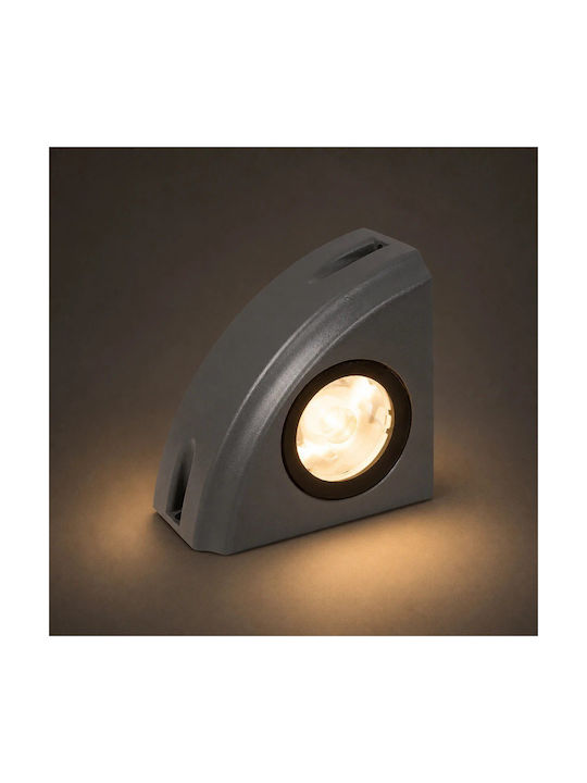 GloboStar Σποτ Δαπέδου LED 3W 8x5cm GloboStar Σποτ Δαπέδου LED 3W 8x5cm