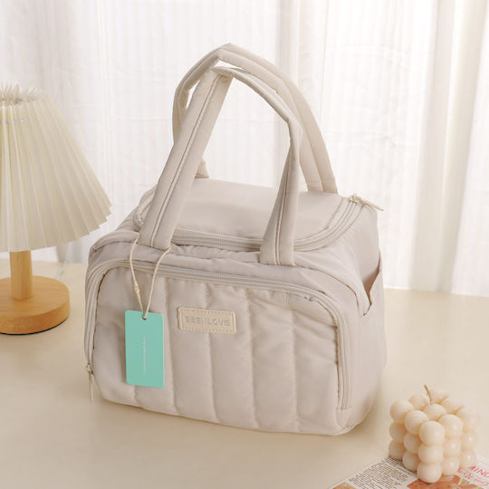 Kids' Lunch Handbag Beige