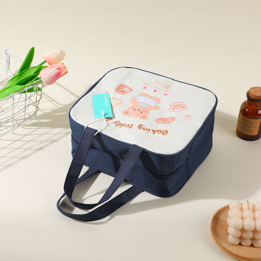 Teddy Bear Kids' Lunch Handbag Pink