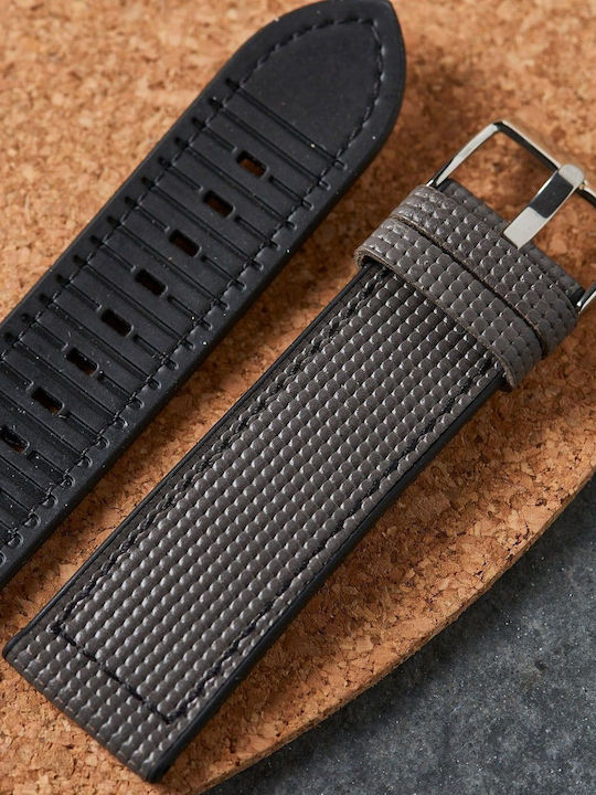 Campagnolo Cinturini Grau Nato Uhrenarmband