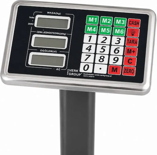 Verk Group Electronic Commercial Scale with Weighing Capacity 100kg
