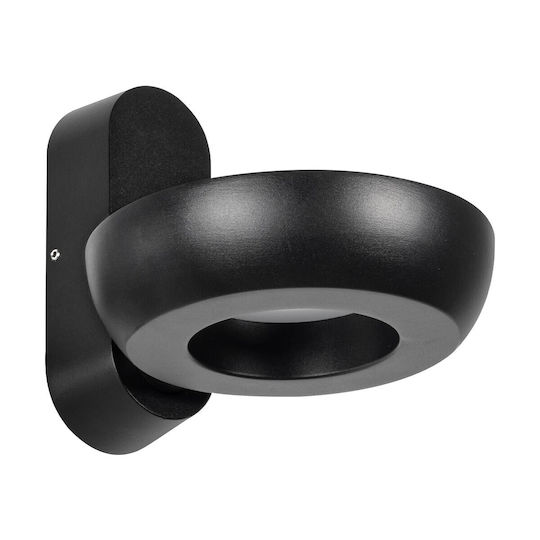 GloboStar Wandmontiertes Außenleuchte LED IP65 12W mit Warmweißem Licht 16x20x15cm