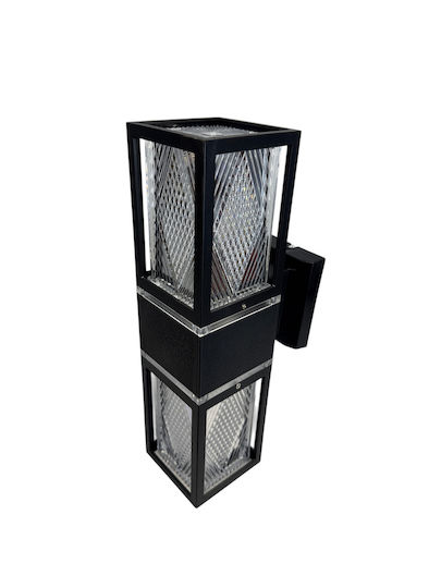 Epiplo-Fos Wall-Mounted Outdoor Light E27 9x15.5x34cm