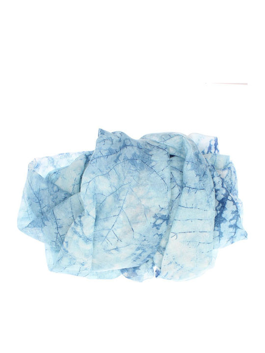 ButicCochet Damen Schal Blau