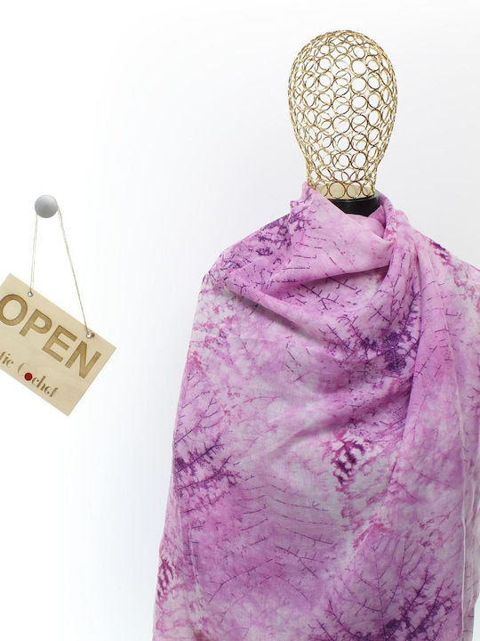 ButicCochet Women's Fuchsia Shawl