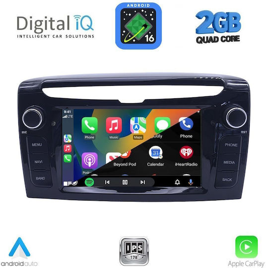 Digital Iq Bld 244_cpa 7" Deck Multimedia System Lancia Ypsilon Mod 2011+