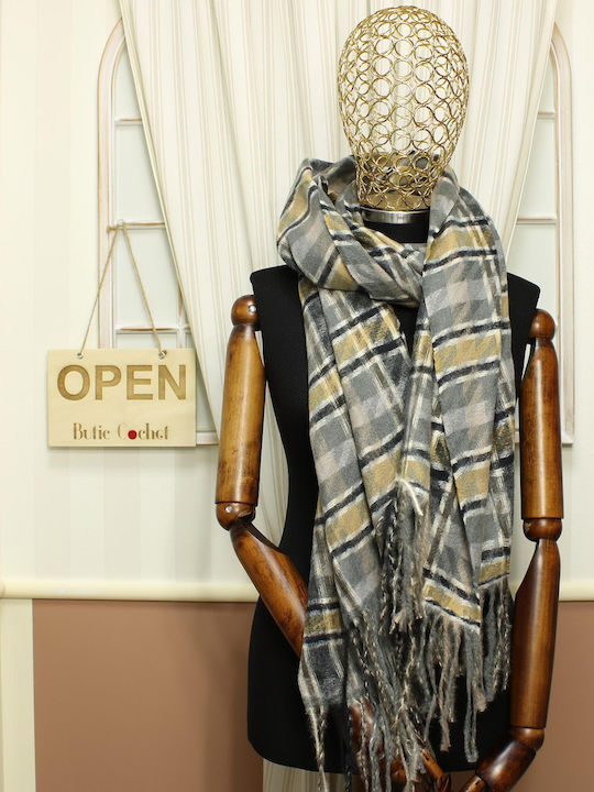 ButicCochet Women's Grey Shawl