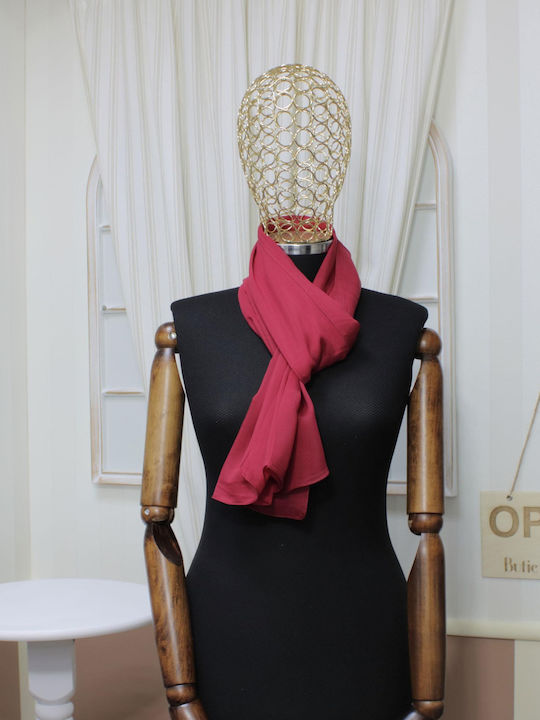 ButicCochet Şal Pentru Femei Burgundy