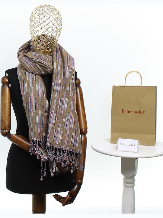 ButicCochet Women's Shawl Brown