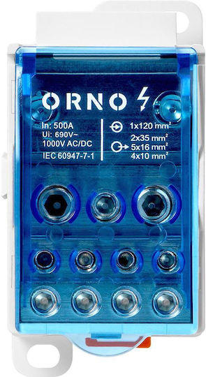 Orno Stromverteilungsblock OR-LZ-8207/500