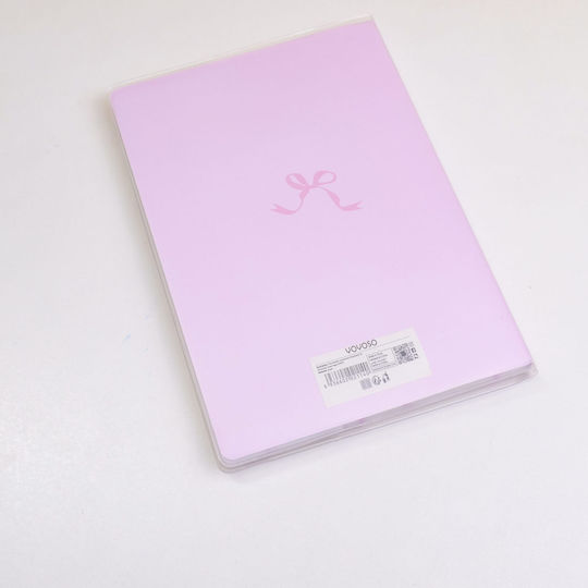 Pink Bowtie Notebook A5 Pink