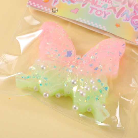 Squishy Spumant Ombre Fluture