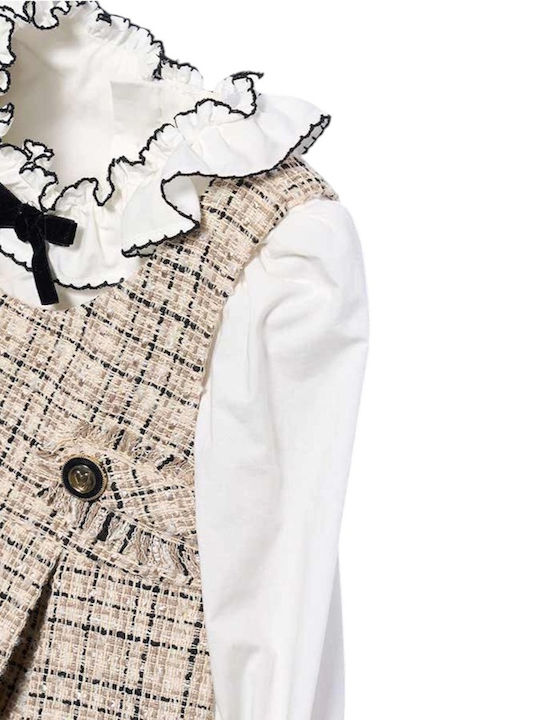 Kinderkleid Langärmelig Geprüft Beiges