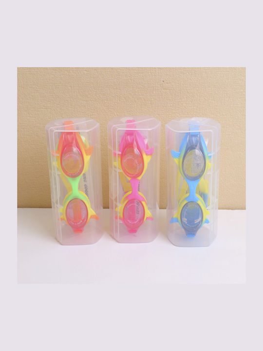 Kids Multicolour Swimming Goggles