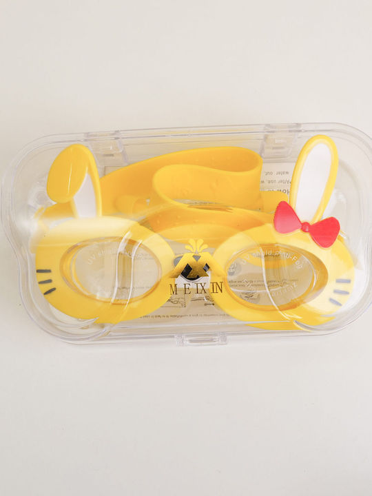 Kids Multicolour Swimming Goggles