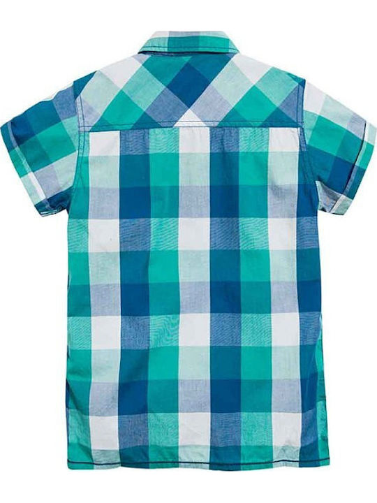 Kids Short-Sleeved Green Shirt
