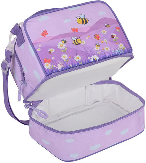 Estia Save The Aegean School Insulated Handheld Lunch Bag 6 L Garden Friends 20 cm