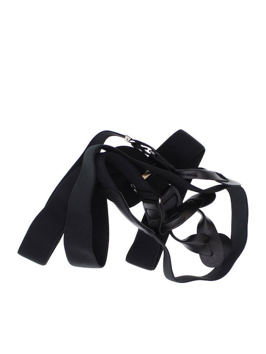 Unisex Adult Suspenders Buticcochet Made Elastic Synthetic Material 35 Mm Y-type Model Black Br521