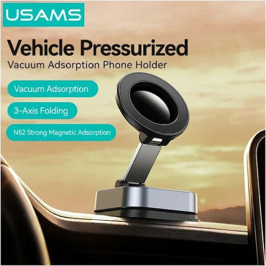Usams Zj093 Universal Magnetic Phone Holder Car Home Office Black Zj093zj01