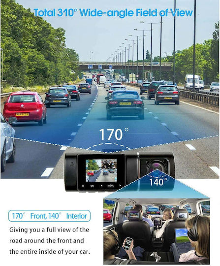Camera DVR Auto 1080P cu Ecran 1.5"