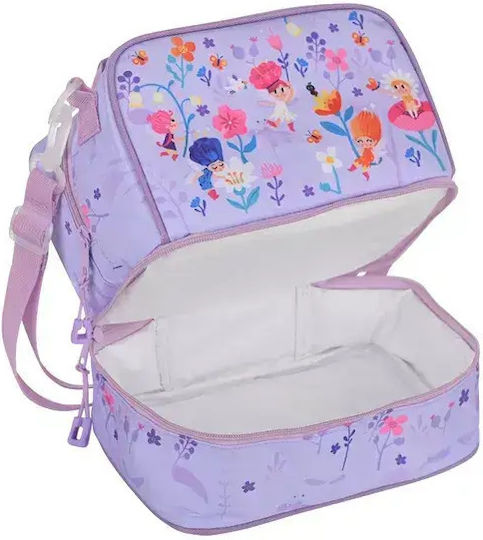 Estia Save The Aegean School Insulated Handheld Lunch Bag 6 Litre Fairy Tales 20cm