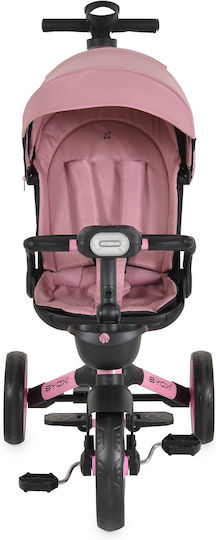 Byox Foldable & Convertible Pink Tricycle Bike