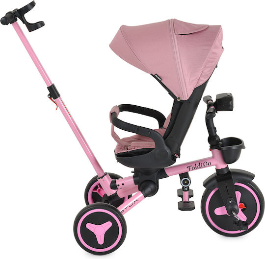 Byox Foldable & Convertible Pink Tricycle Bike