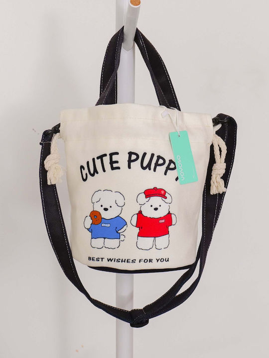 Kinder Tasche Umhängetasche Weiß
