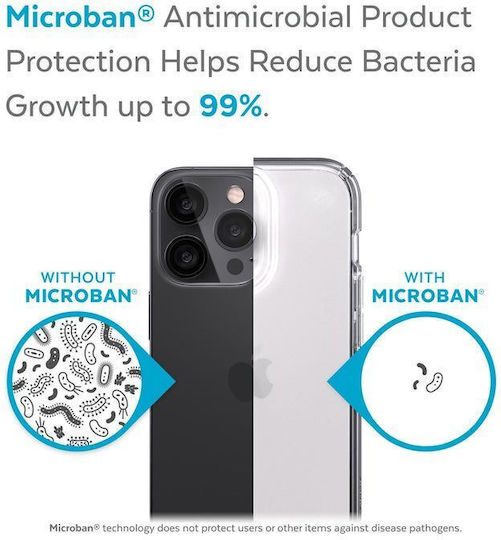 Speck Presidio Back Cover din silicon roz (iPhone 13 Pro Max)