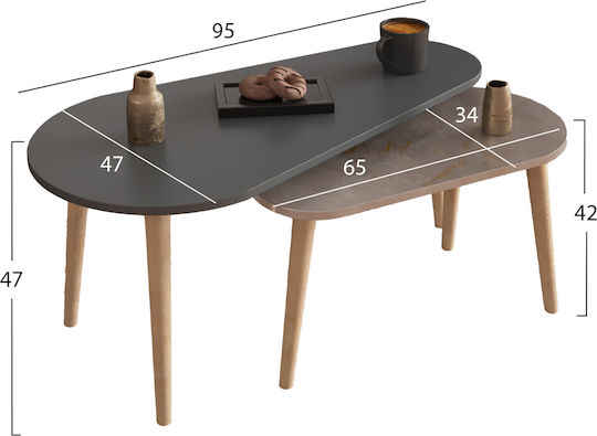 HomeMarkt Set de living 3 buc HM11383