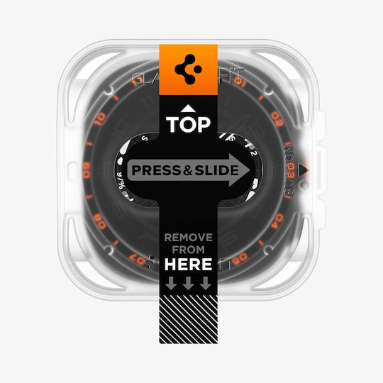 Spigen Glas.tr Ez Fit Screen Protector για το Galaxy Watch Ultra 2 2τμχ AGL11758