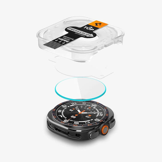 Spigen Glas.tr Ez Fit Screen Protector για το Galaxy Watch Ultra 2 2τμχ AGL11758