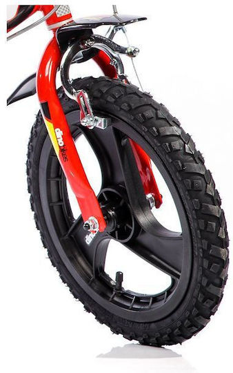 Dino Bikes Pro Cross 14" Kinder Fahrrad BMX Rot