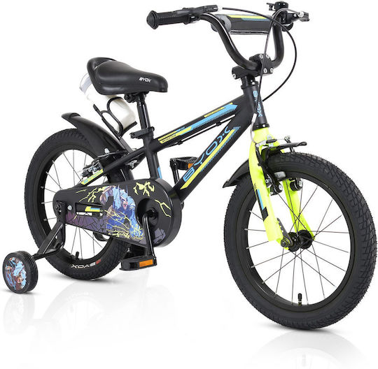 Byox Monster 16" Παιδικό Ποδήλατo BMX Μαύρο